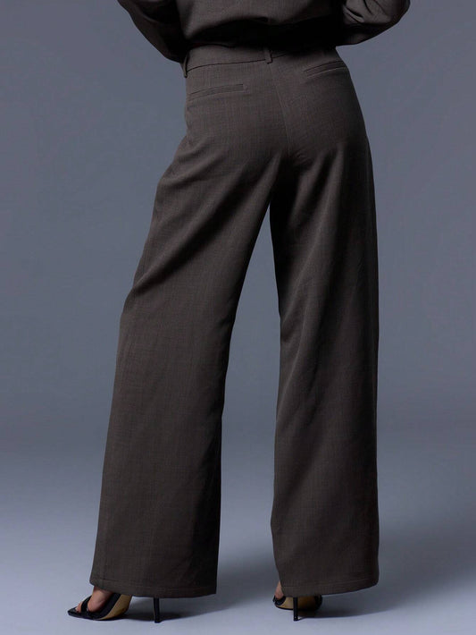 Money Wide Leg Suit Pants