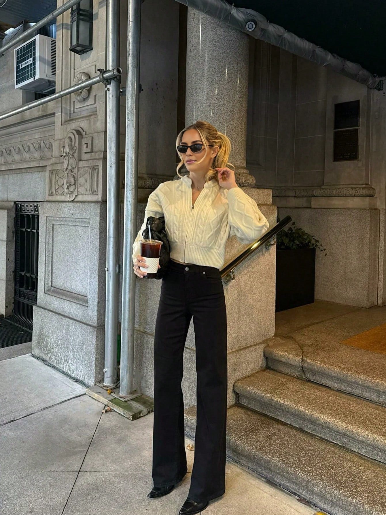 Women's New Zip Casual Knit Cardigan