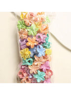 Mini Floral Hair Clips shein