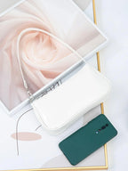 Artificial Patent Leather Bag For Teen Girls shein