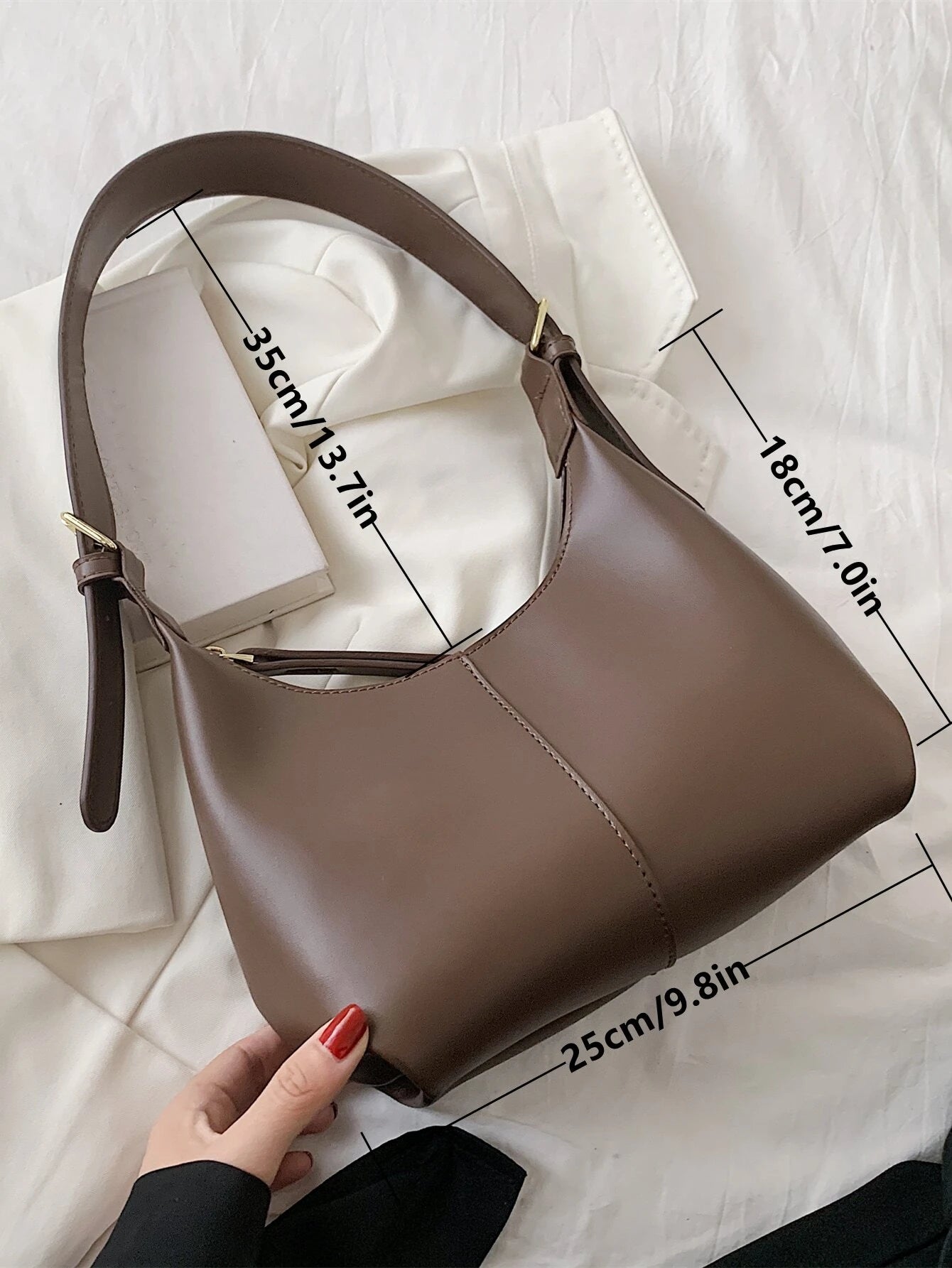 Women Underarm Crossbody Bag shein