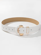1pc Women Metal Buckle Belt shein