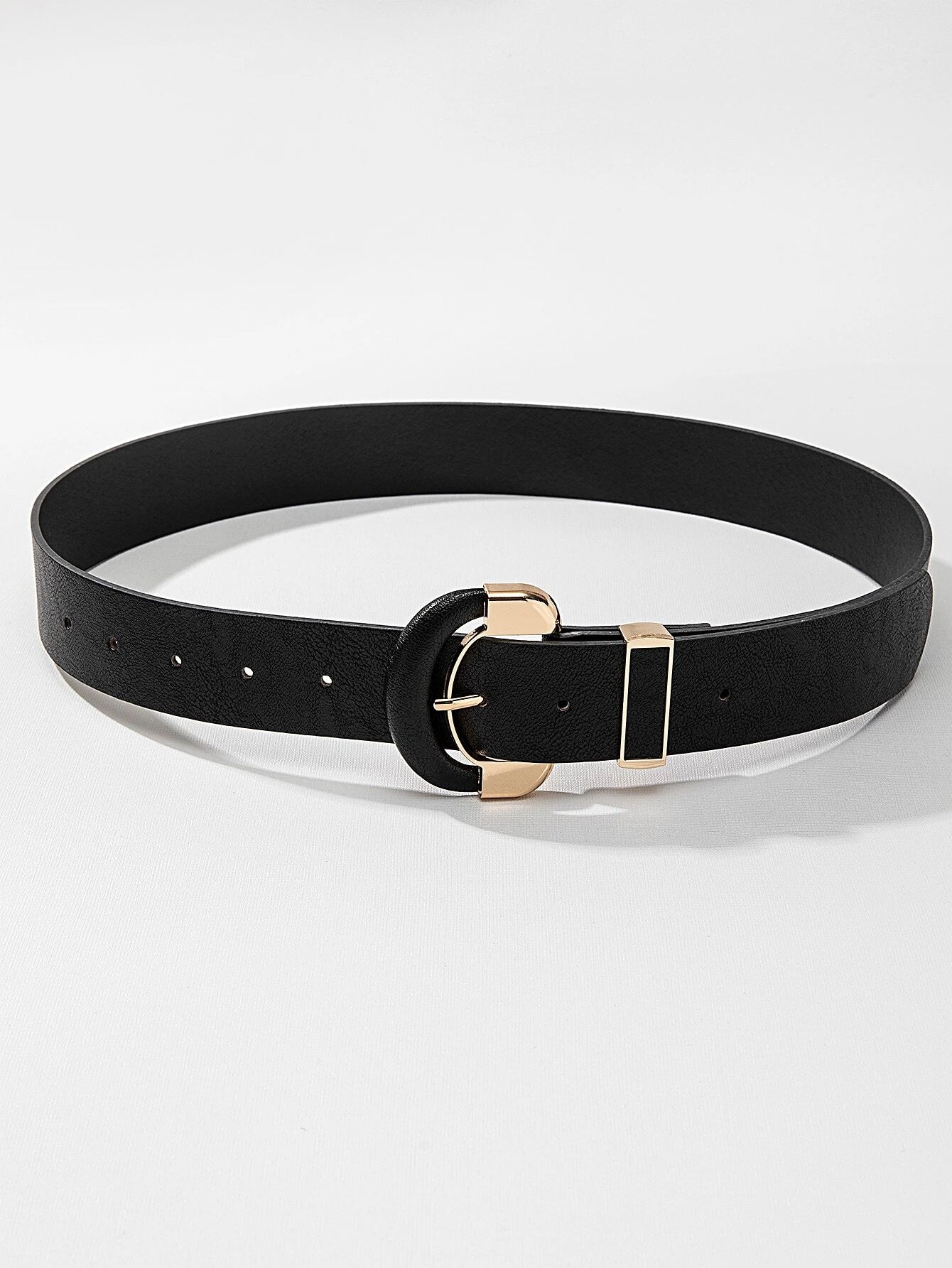 1pc Women Metal Buckle Belt shein