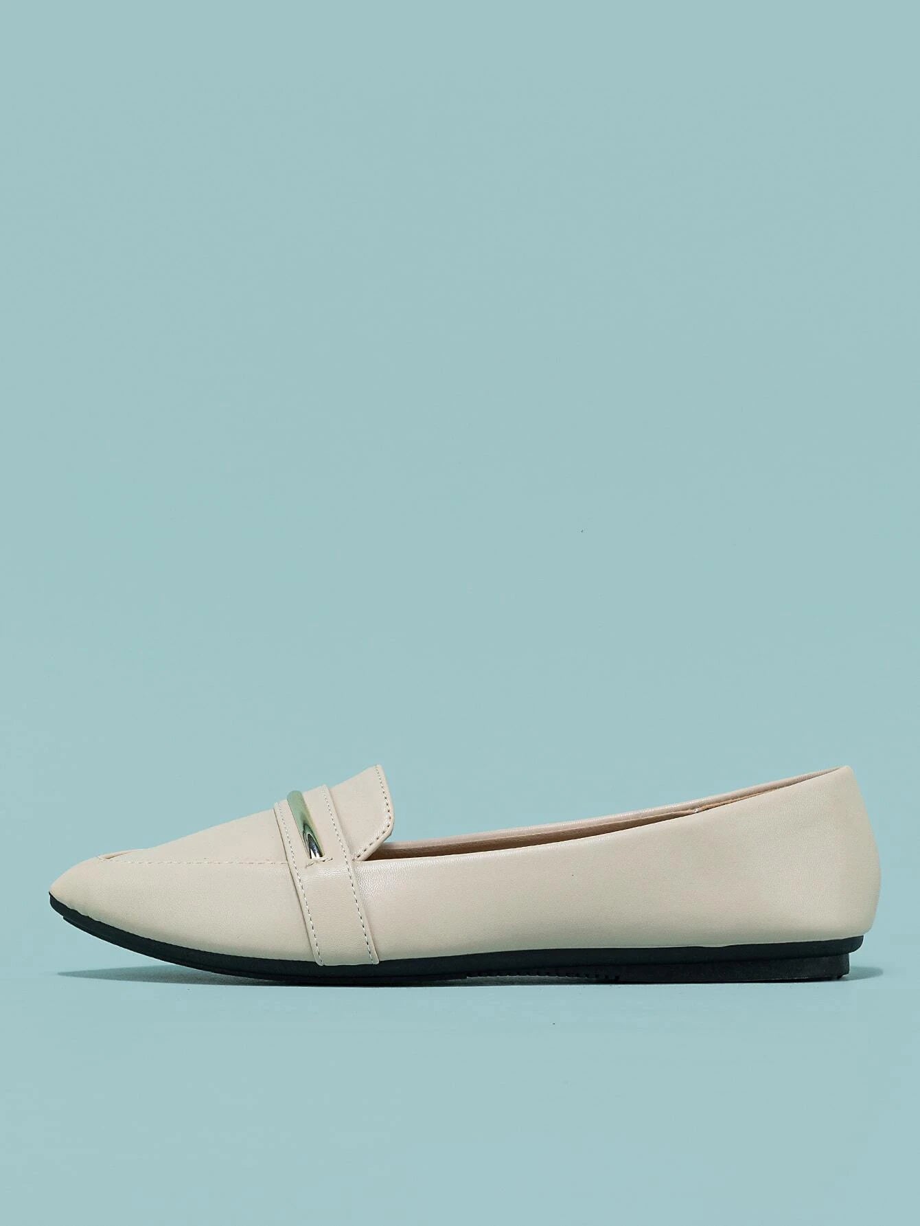 Women's Pointed Toe Ballet Flats shein