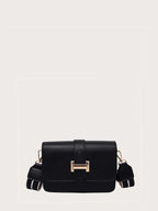 Lightweight,Business Casual Mini Flap Crossbody Bag shein
