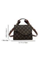 Mini All Over Print Square Bag shein