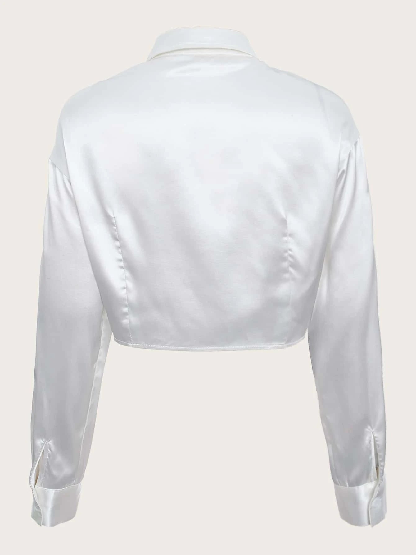 Essnce Drop Shoulder Bandana Hem Shirt