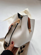 Fashion Top Handle Satchel, Trendy Crossbody Bag shein