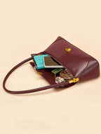 Fashionable Casual Underarm Qualitative Handbag shein
