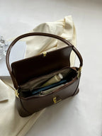 Minimalist Fashionable Vintage Commute Casual Women Handbag shein
