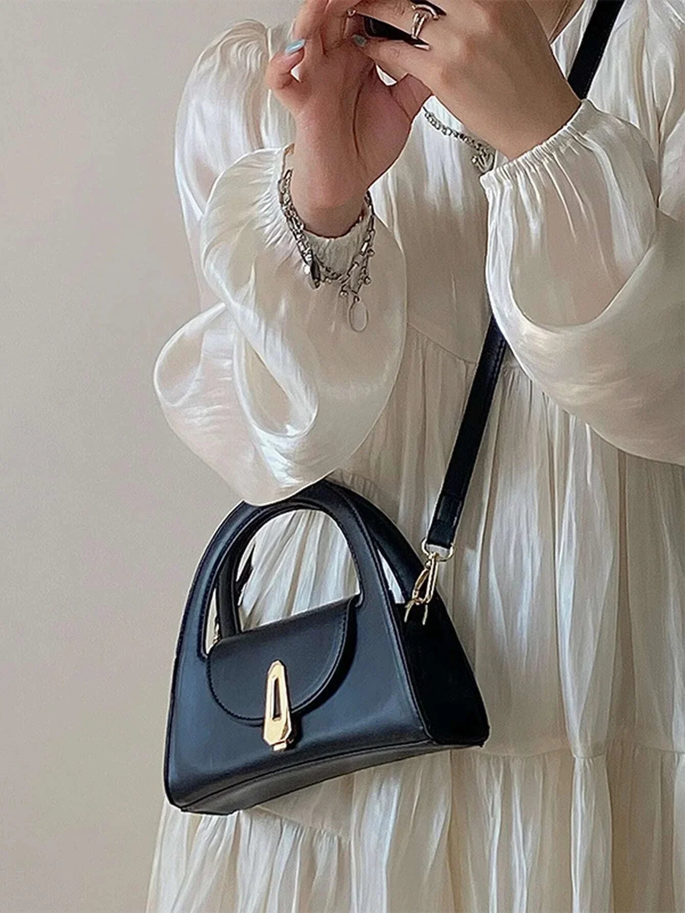 Mini Commuting Bag, Fashionable And Versatile Shoulder Bag shein