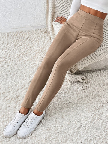 Essnce Solid High Waist Leggings