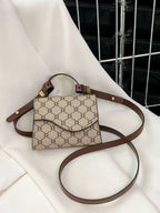 Mini All Over Print Square Bag shein