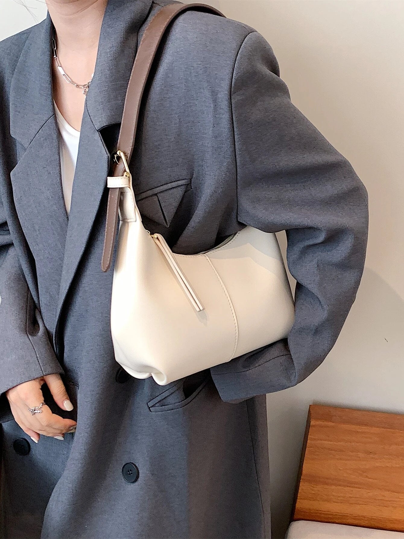 Women Underarm Crossbody Bag shein