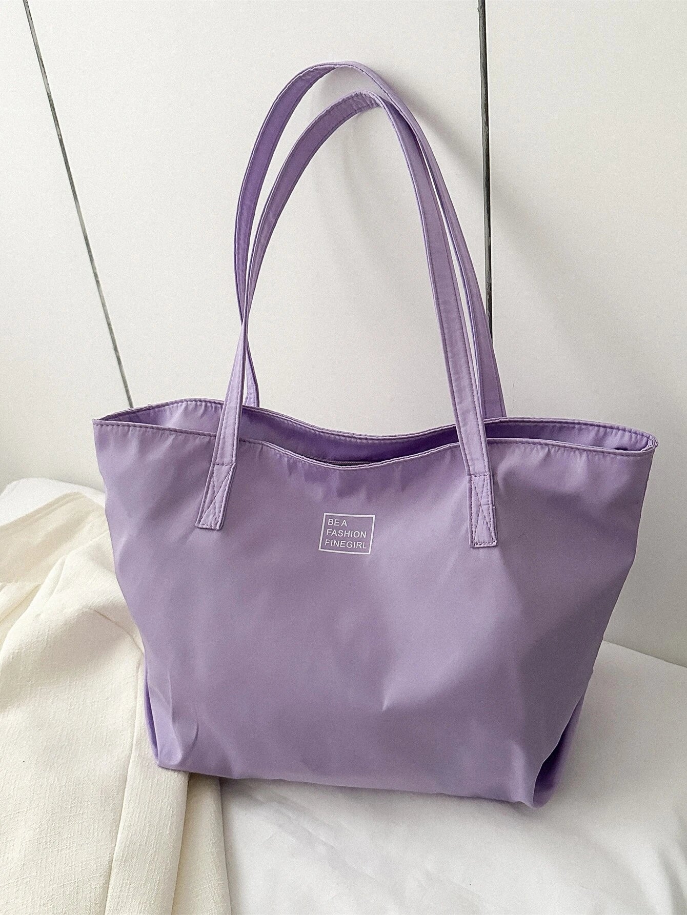 Fashionable,Minimalist,Casual,Large Shoulder Tote Bag shein