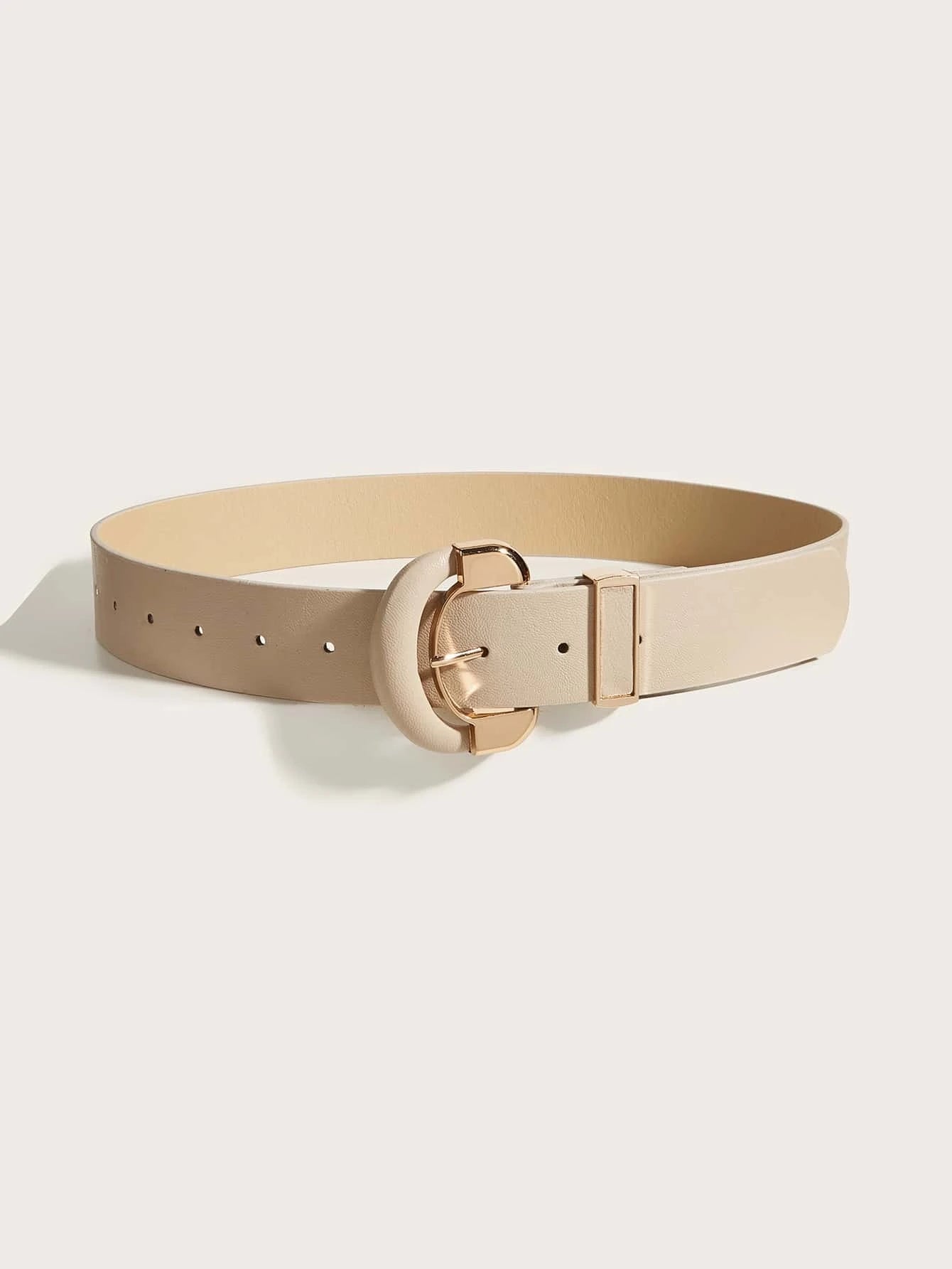 1pc Women Metal Buckle Belt shein