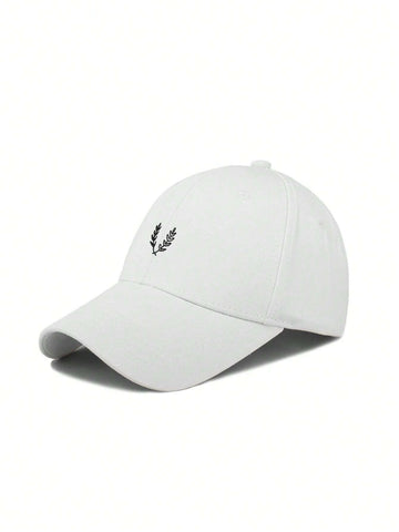 1pc Stylish Classic Men Antler Pattern Adjustable Casual Baseball Cap shein