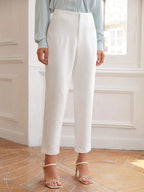 MOTF PREMIUM TAPERED CROPPED PANTS shein
