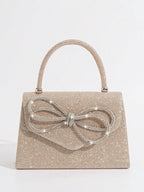 Vincy Glitter Handbag Glamorous, Elegant, Exquisite, Quiet Luxury Sequin, Stylish, Luxury, Shiny Glamorous Square Bag shein