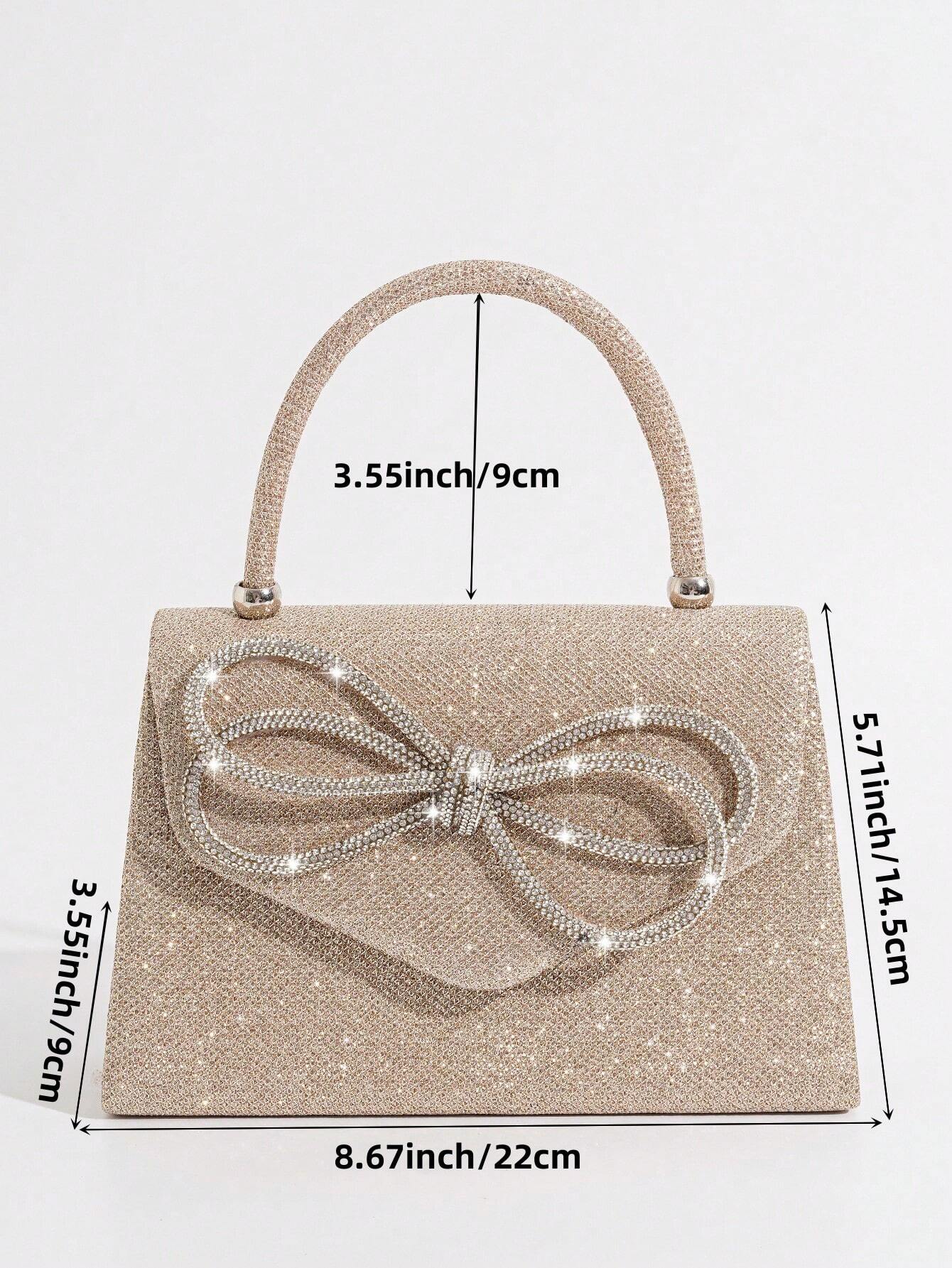 Vincy Glitter Handbag Glamorous, Elegant, Exquisite, Quiet Luxury Sequin, Stylish, Luxury, Shiny Glamorous Square Bag shein