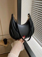 Fashionable Solid Color Versatile Shoulder Bag For Women shein
