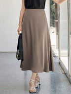 DAZY Women's Occasion & Back To School A-Line Skirt shein