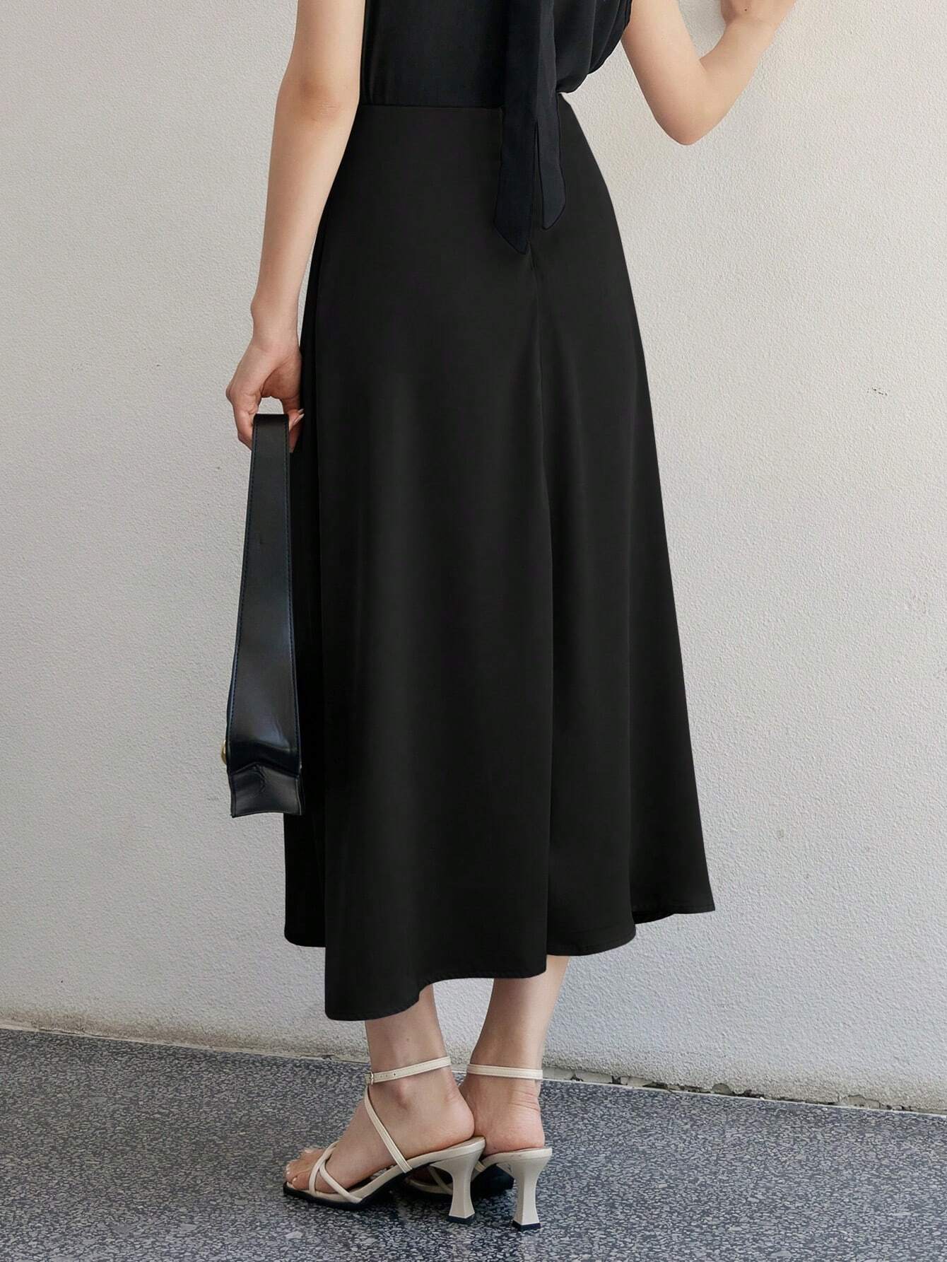 DAZY Women's Occasion & Back To School A-Line Skirt shein