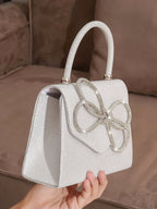 Vincy Glitter Handbag Glamorous, Elegant, Exquisite, Quiet Luxury Sequin, Stylish, Luxury, Shiny Glamorous Square Bag shein
