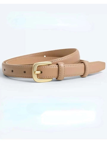 1pc Women's Decorative Jeans Pant, Retro & Fashionable, Goes Well With Daily Wear, Comes With Belt