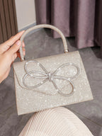 Vincy Glitter Handbag Glamorous, Elegant, Exquisite, Quiet Luxury Sequin, Stylish, Luxury, Shiny Glamorous Square Bag shein
