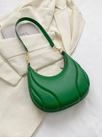 Fashionable Solid Color Versatile Shoulder Bag For Women shein