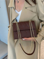 Fashionable New Arrival 3d Embossed Stereo Shoulder Bag With Large Capacity shein