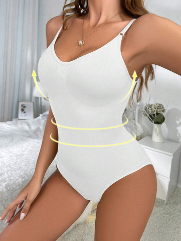 Solid Shapewear Bodysuit