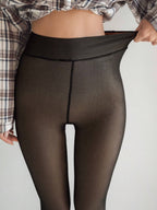 DAZY Women's Thermal Lined Tights shein