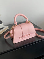 1pc Mini Solid Color Pu Flip Cover Magnetic Closure Top Single Handle Shoulder Strap Adjustable, Fashionable & Versatile Handbag shein