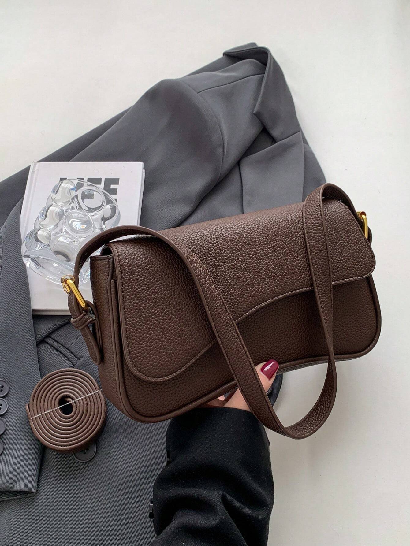 New Trendy Versatile Single Shoulder Bag shein
