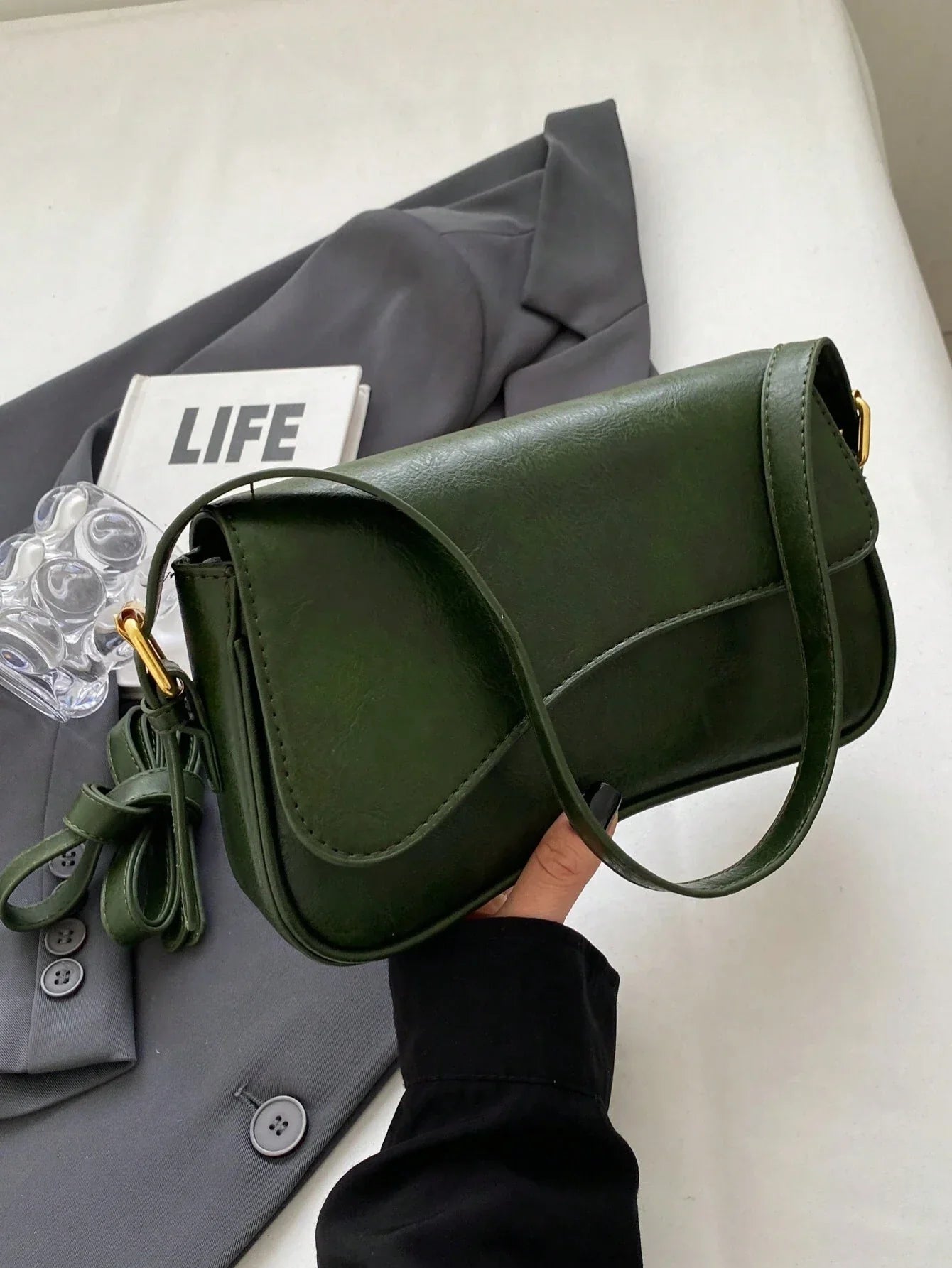 Dopamine Fashionable Women Crossbody Bag shein