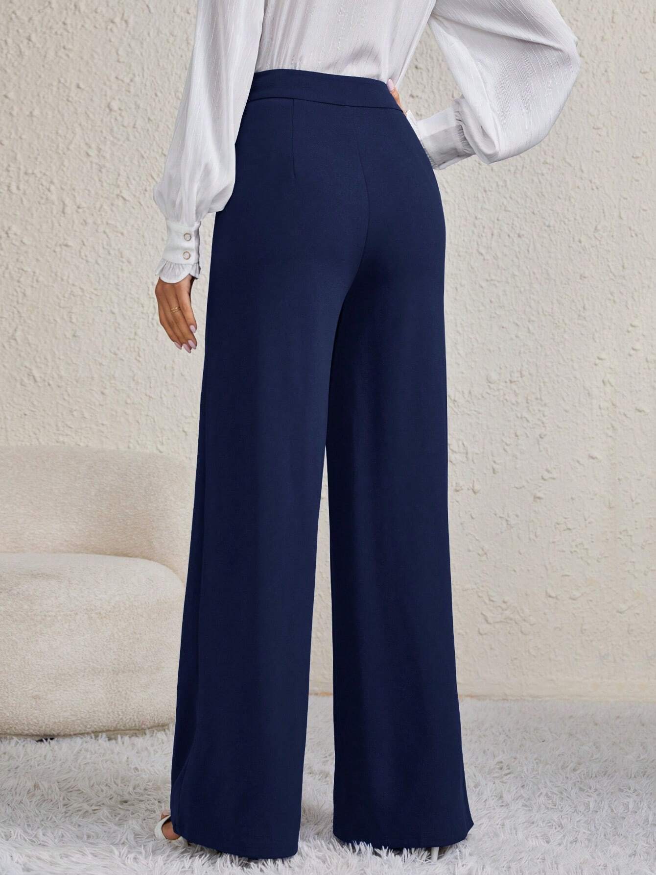 Tall High Waist Wide Leg Pants