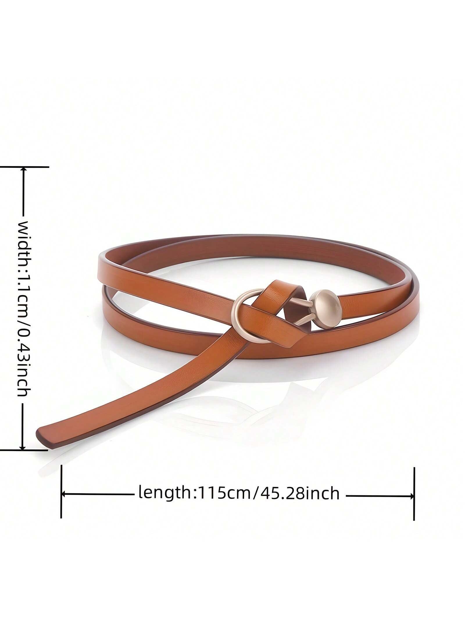 1pc Simplicity Style Decorative Belt shein