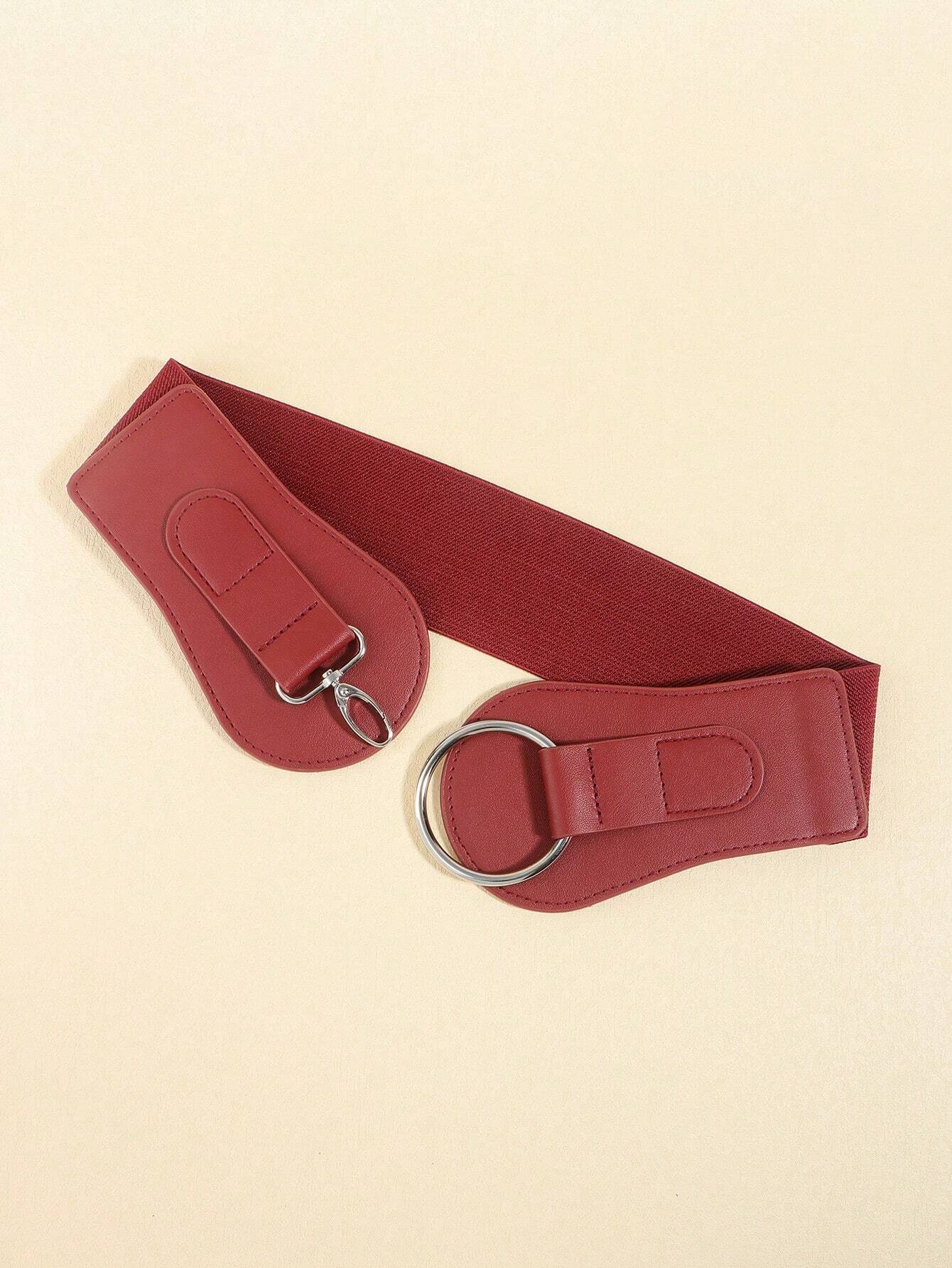 New Arrival Simple Fashion Belt With Elastic Band For Women's Suit/dress shein