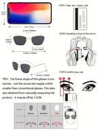 1pc Geometric Metal Modern Simple Style Women UV Protection Sunglasses shein