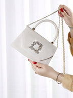 Glitter Bling,Shiny Glitter, Shiny, Luxury, Glamorous, Elegant, Exquisite 1pc Elegant & Fashionable Glitter Velvet Evening Bag shein