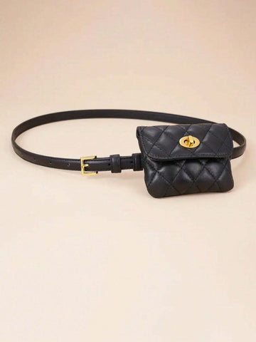 1pc Women's Mini Crossbody Bag With Chain Strap shein