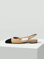 MOTF PREMIUM WOMEN'S COMFORT CONTRAST PANEL FLAT shein