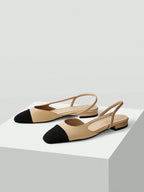 MOTF PREMIUM WOMEN'S COMFORT CONTRAST PANEL FLAT shein