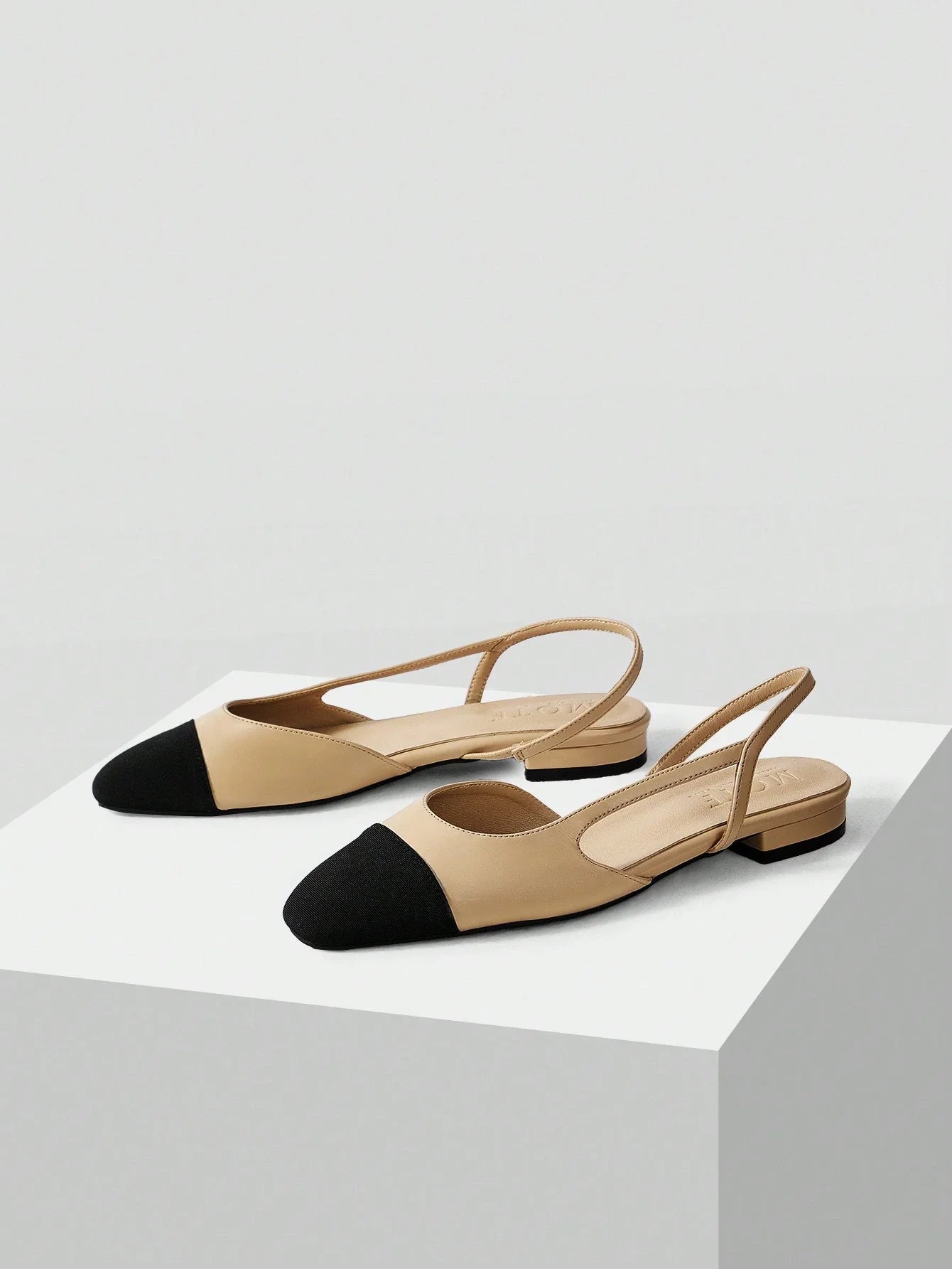 MOTF PREMIUM WOMEN'S COMFORT CONTRAST PANEL FLAT shein