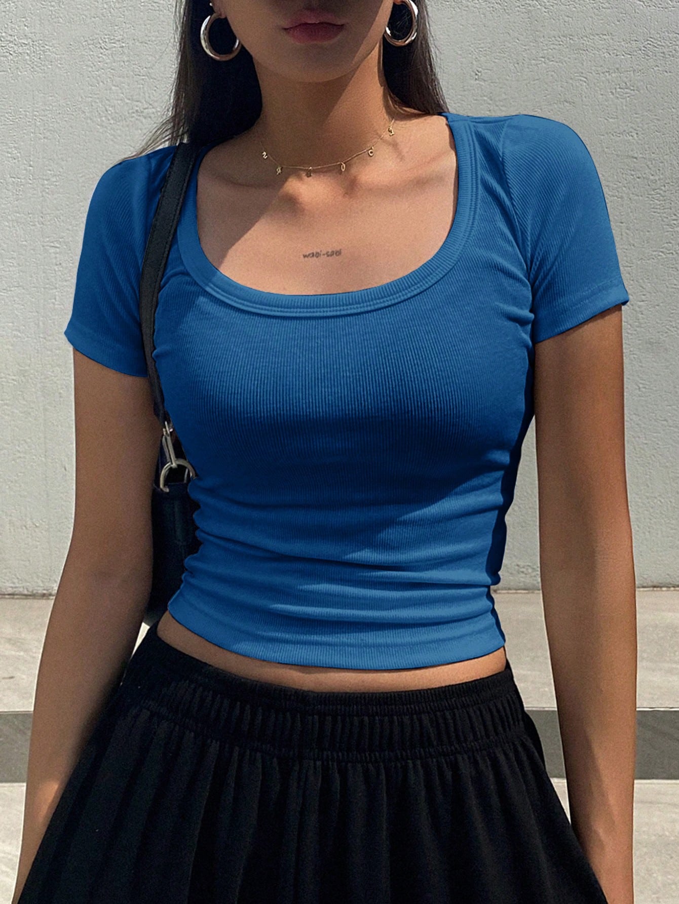 DAZY Crop Short Sleeve T-Shirt