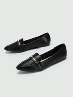 Women's Pointed Toe Ballet Flats shein
