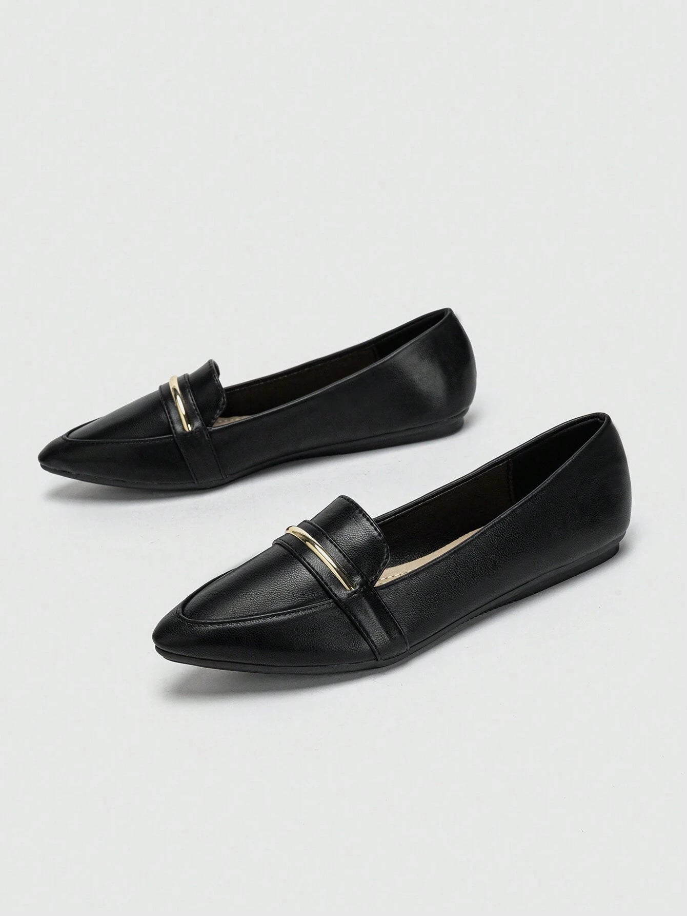 Women's Pointed Toe Ballet Flats shein