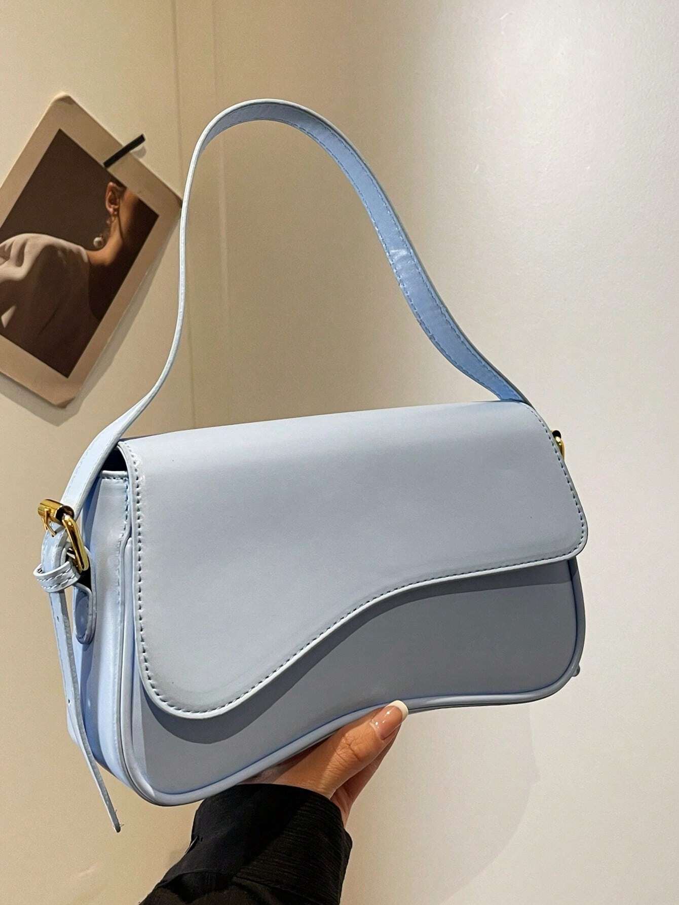 Dopamine Fashionable Women Crossbody Bag shein